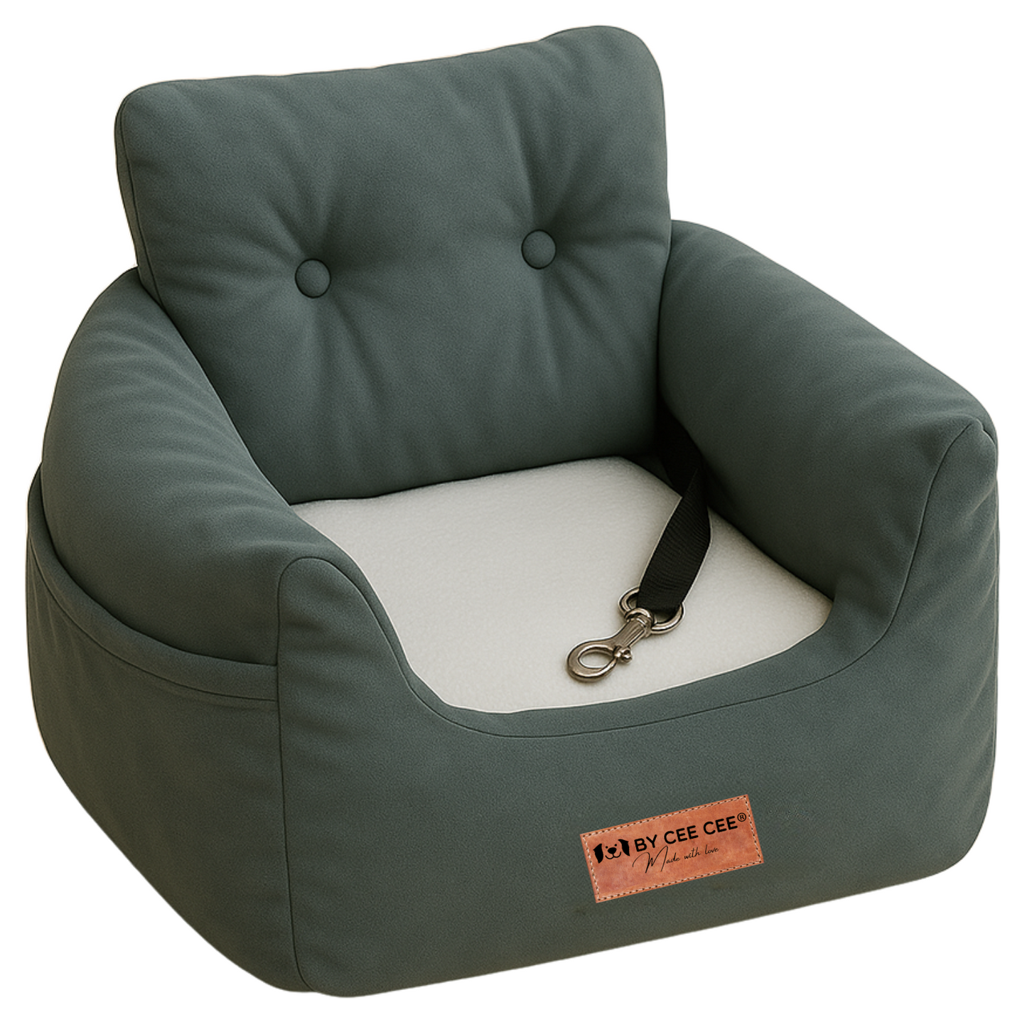 By Cee Cee Luxe Hondenmand Auto – Autostoel Hond – Zacht en Stijlvol