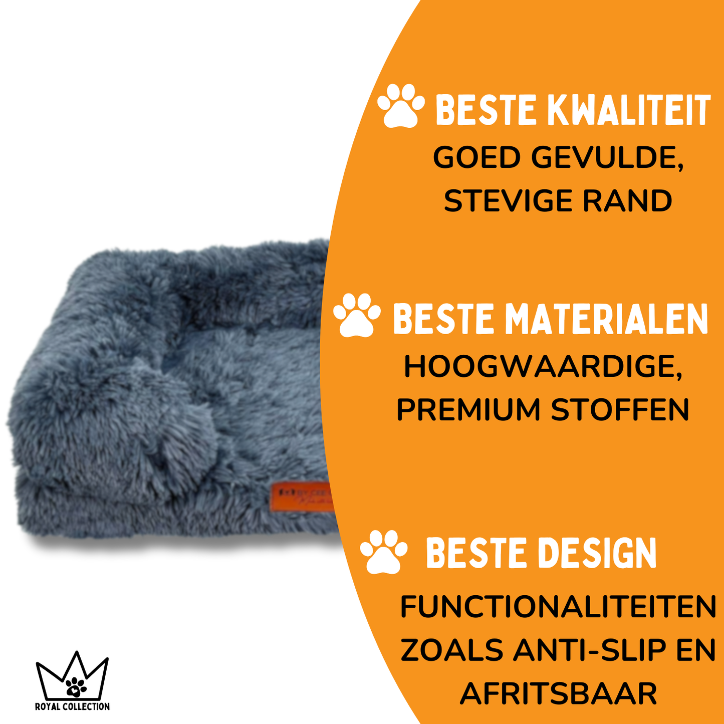 By Cee Cee Orthopedische Hondenmand 5 Soorten