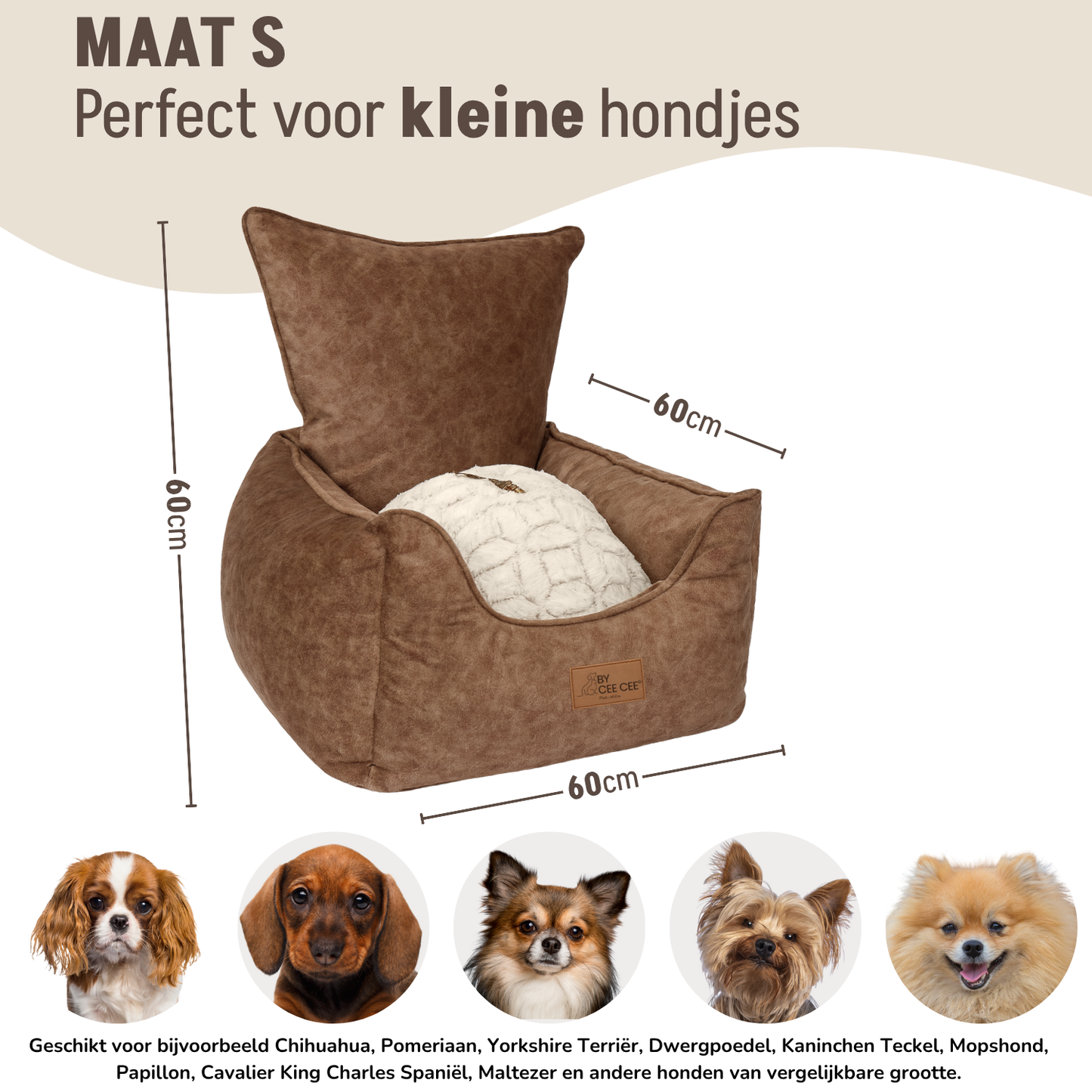 Luxury Car Seat Brown Sample