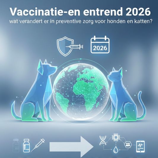 Vaccinatie- en enttrend 2026: wat verandert er in preventieve zorg voor honden en katten?