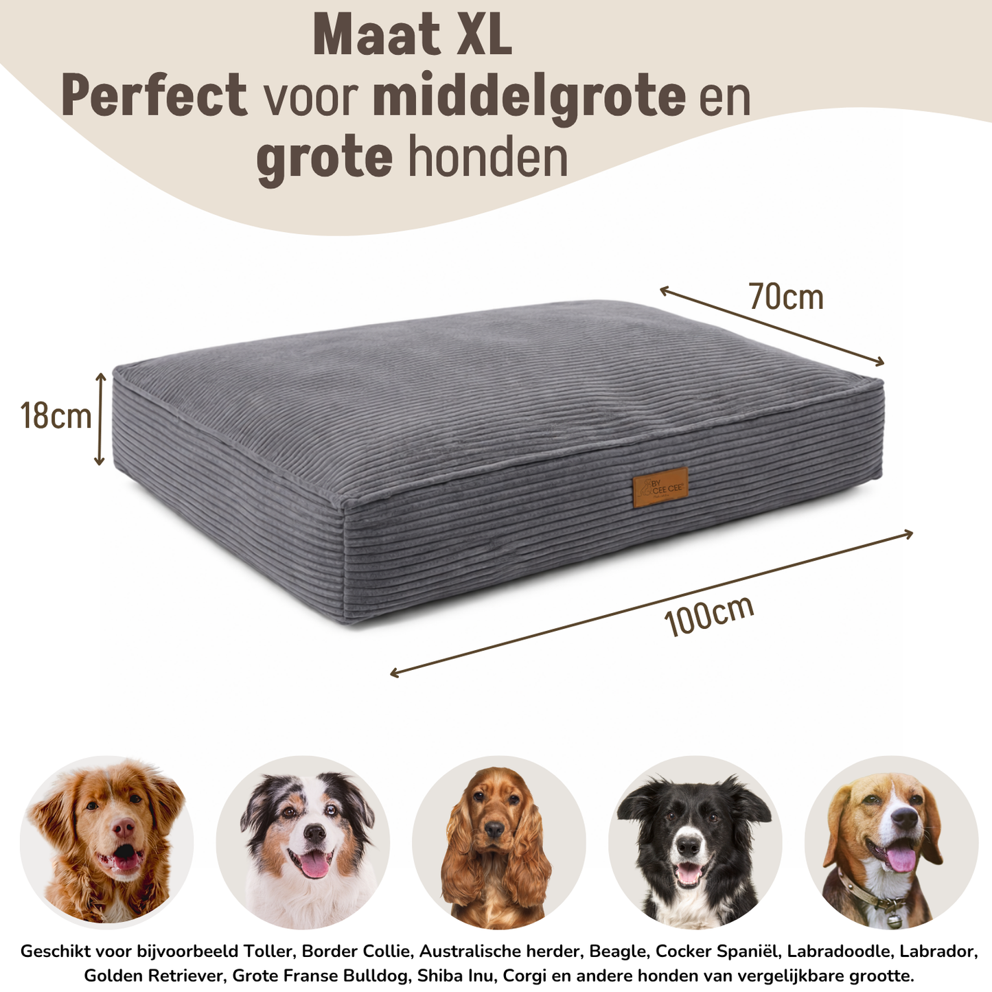 Orthopedic Dog Cushion Foam Flakes Filling