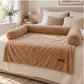 Hondenkleed Bankdeken Faux Fur Mokka