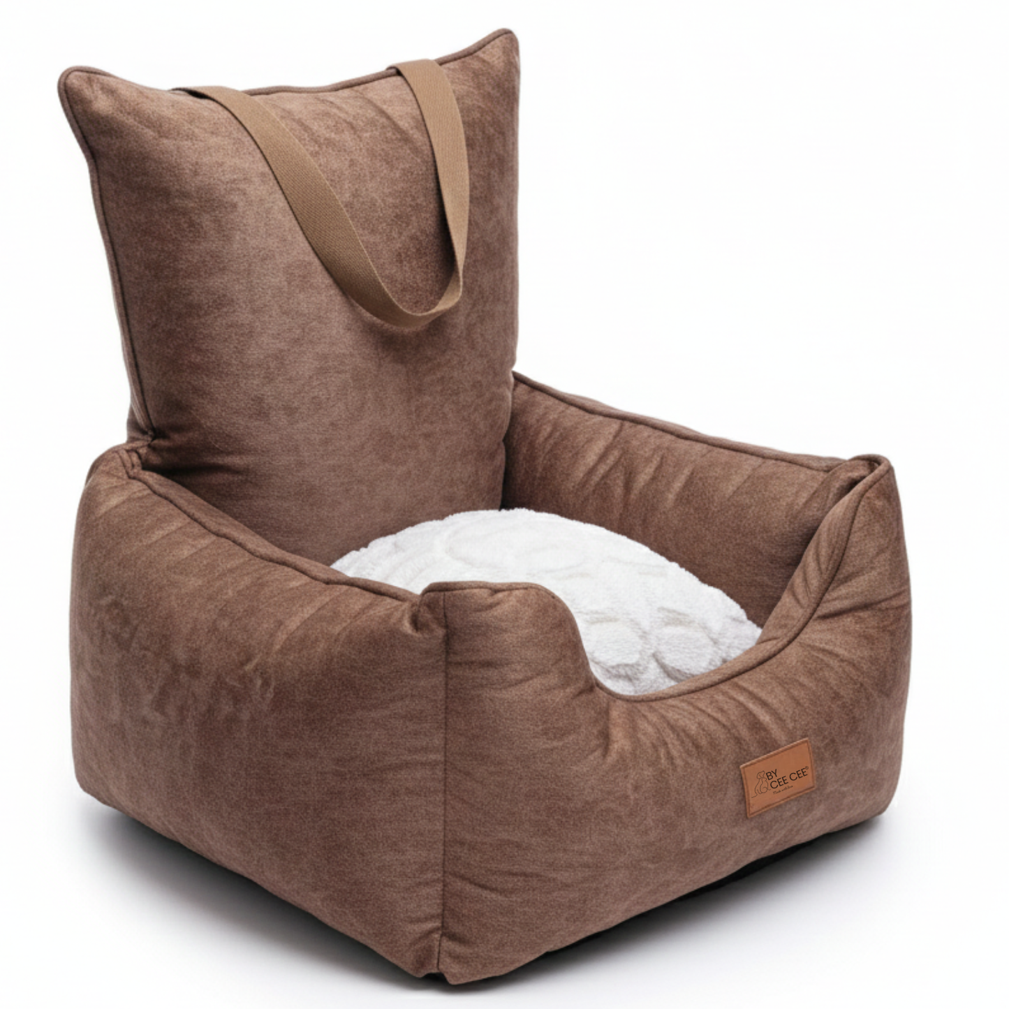 Luxe Autostoel Cognac - Sample