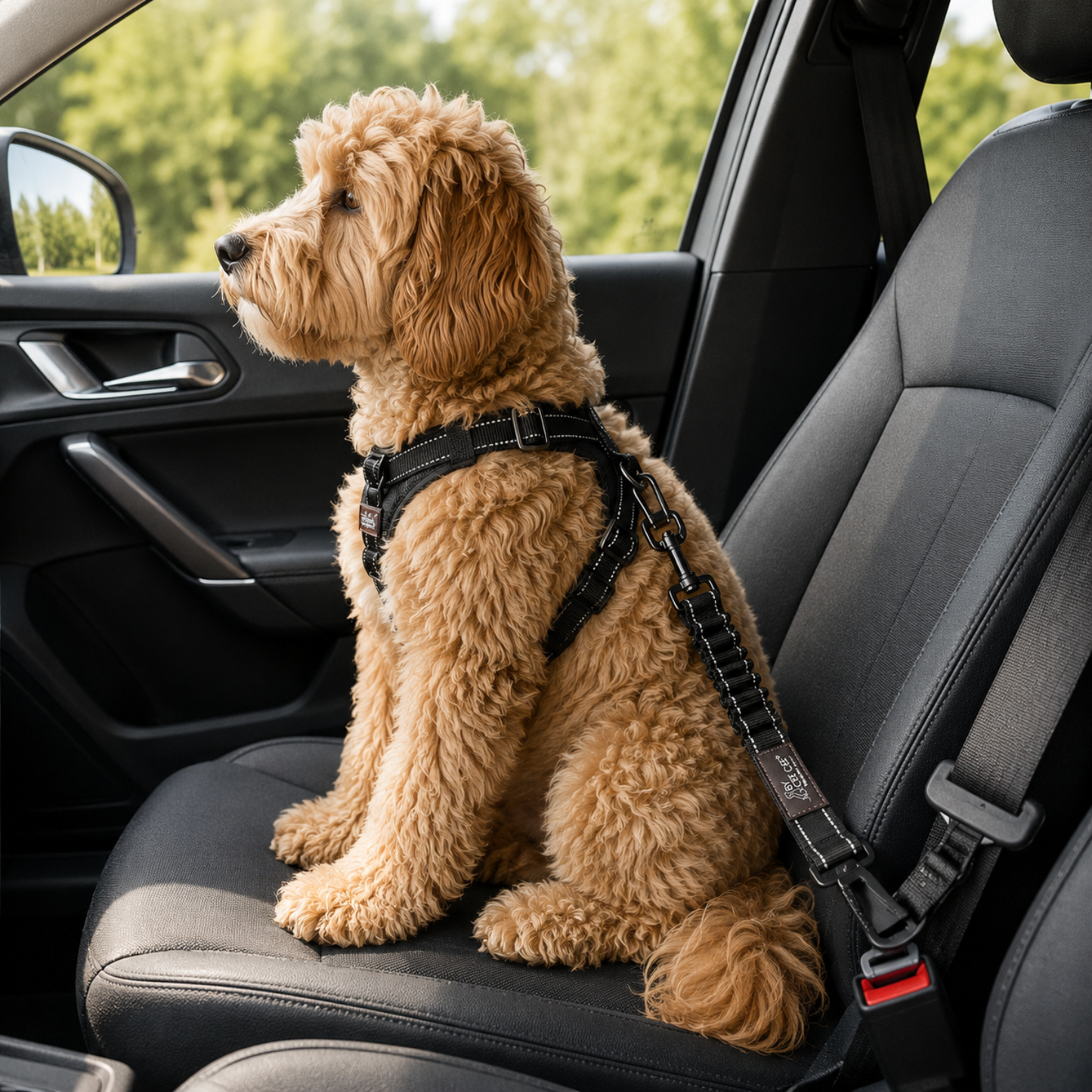 Hunde-Autogurt Stoßdämpfend