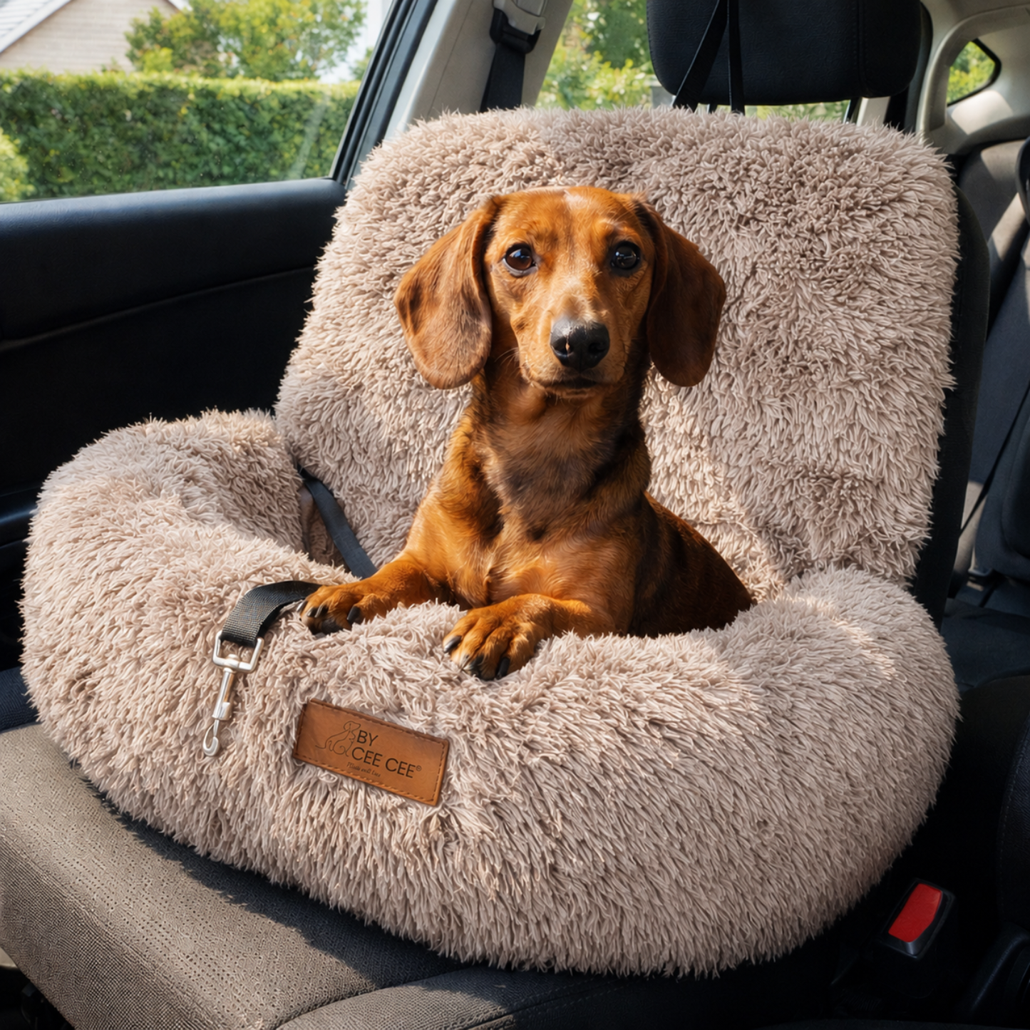 Fluffy Car Seat - The Ideal Dog Seat for On the Go