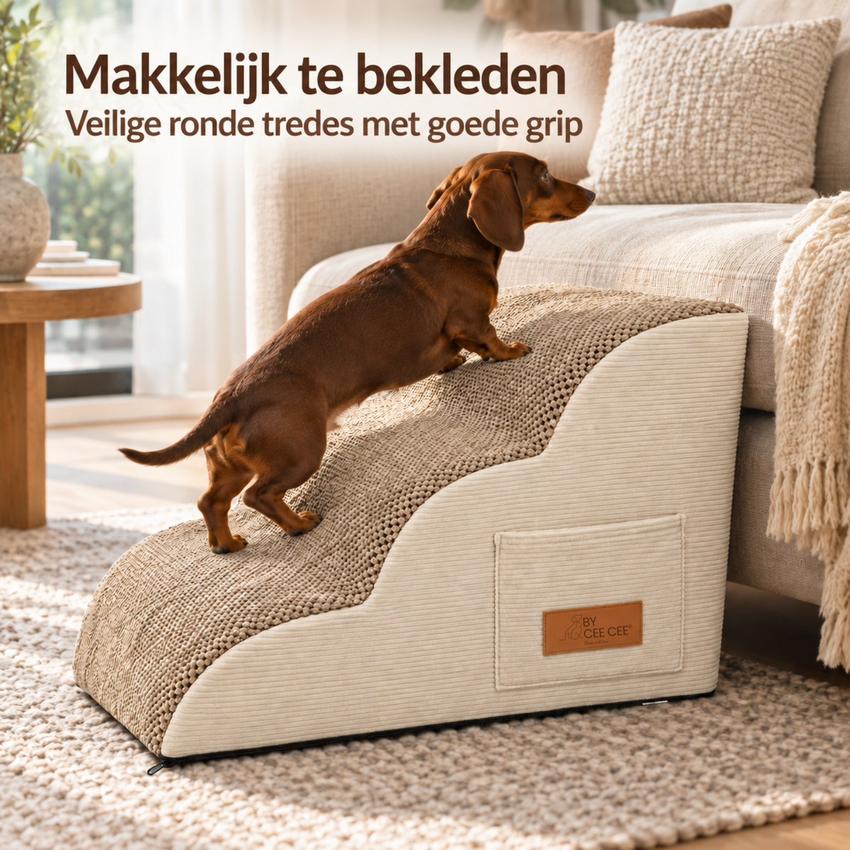 By Cee Cee Anti Slip Hondentrapje Voor Honden