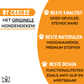 By Cee Cee Origineel Hondendeken Bank – Rib Donkergrijs