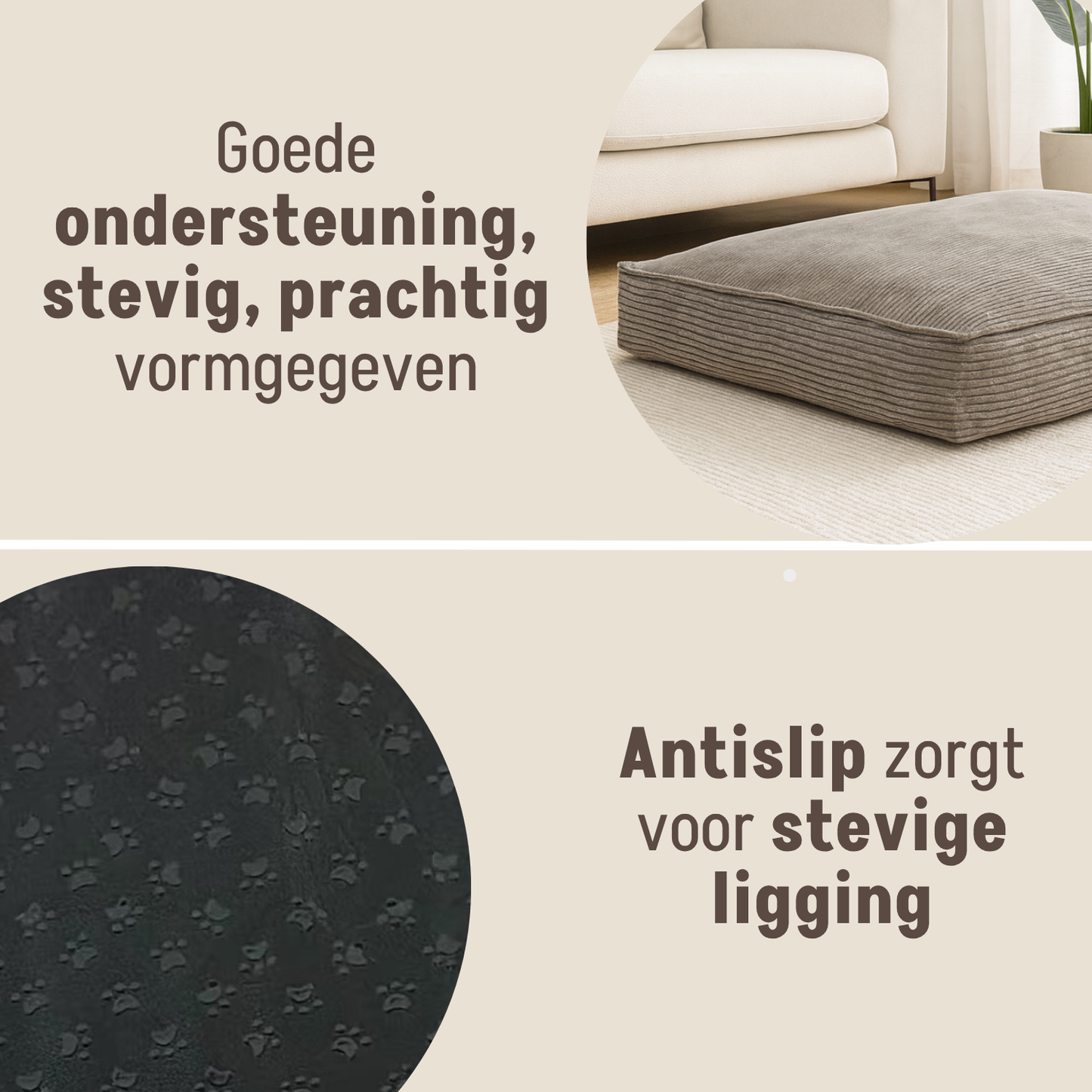 Orthopedisch Hondenkussen Foam Flakes Vulling