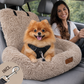 Fluffy Car Seat - The Ideal Dog Seat for On the Go