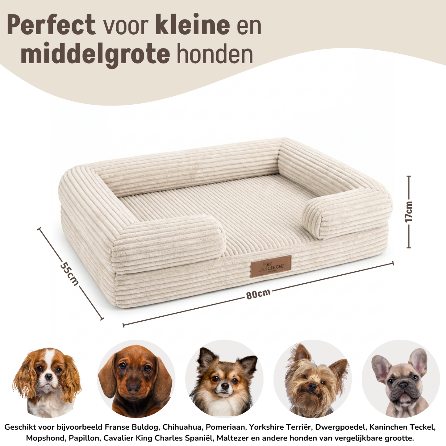 By Cee Cee Orthopedic Dog Bed