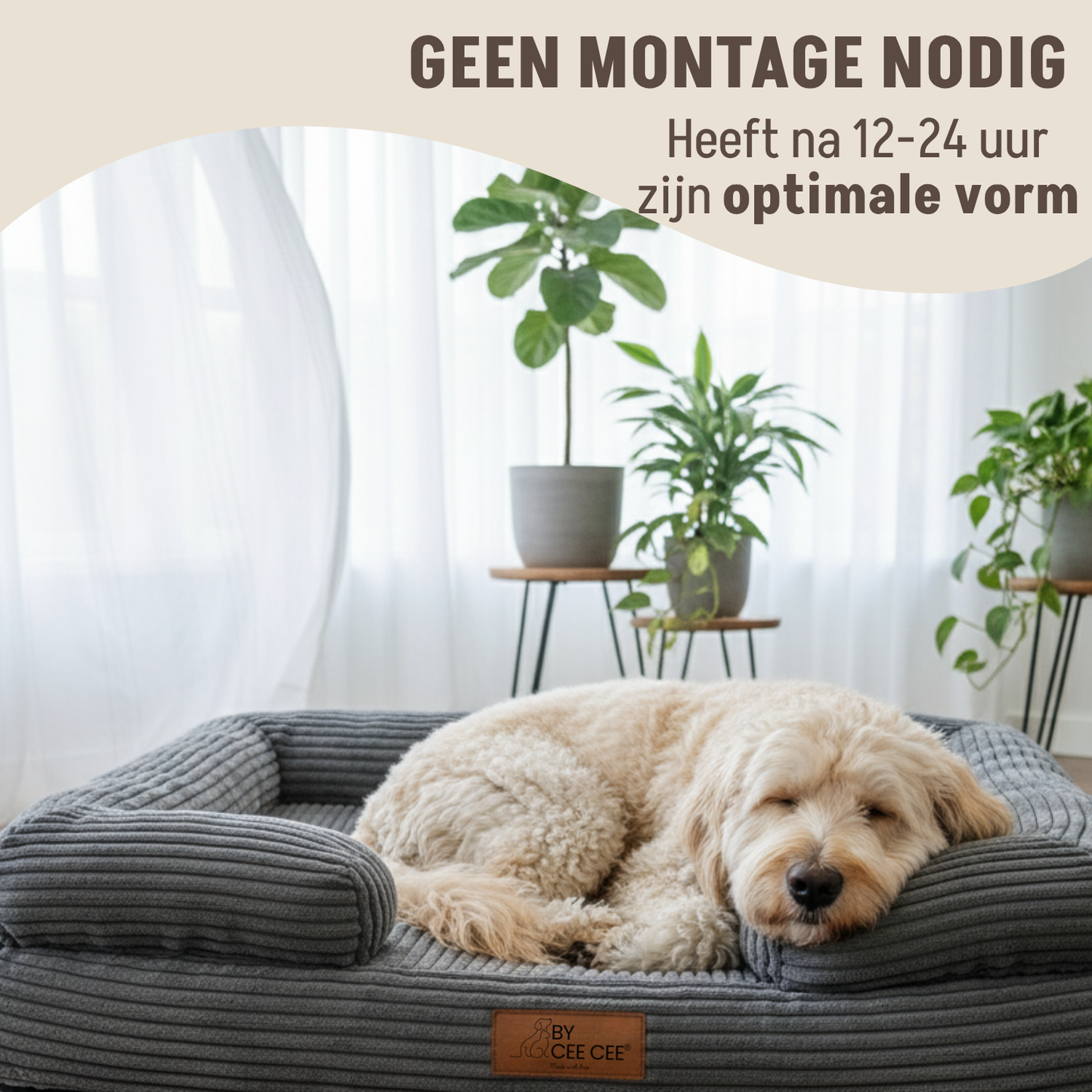 By Cee Cee Orthopedische Hondenmand