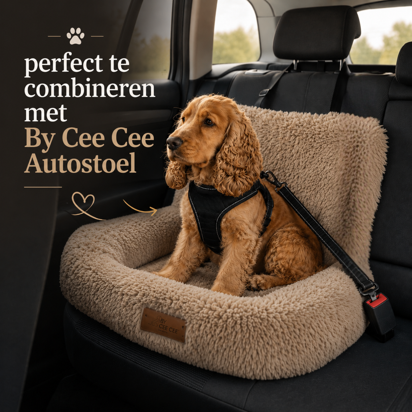 Hunde-Autogurt Stoßdämpfend