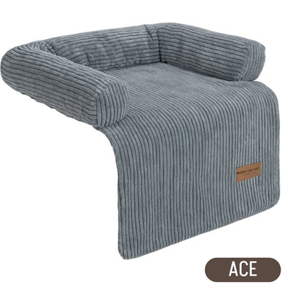 By Cee Cee Hundedecke, Sofa, gerippter Stoff