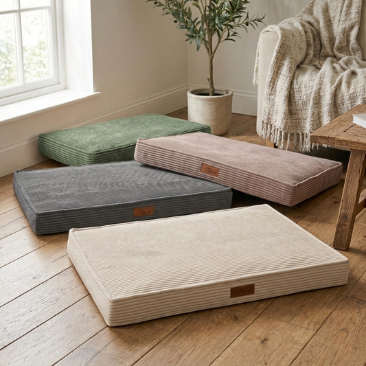 By Cee Cee Original Orthopedic Dog Cushion Ribbed Fabric 100x70cm