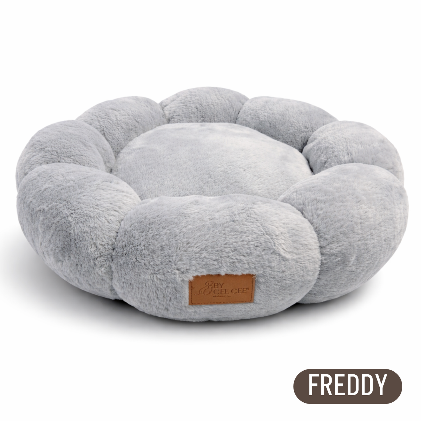 Donut-Shaped Basket in Flower Form for Small Cats and Small Dogs – Soft and Safe (50 cm)