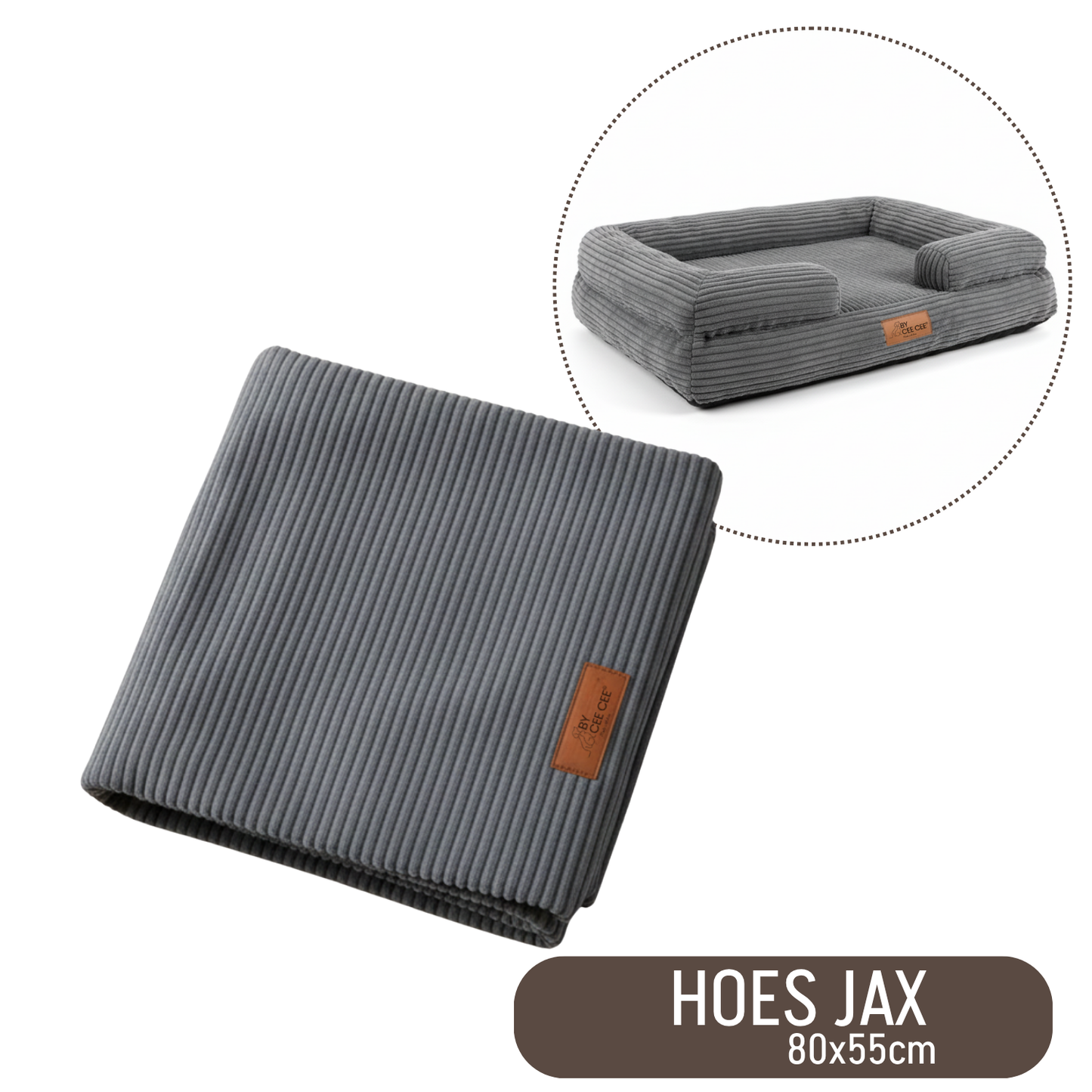 Removable Covers Orthopedic Basket 80x55cm
