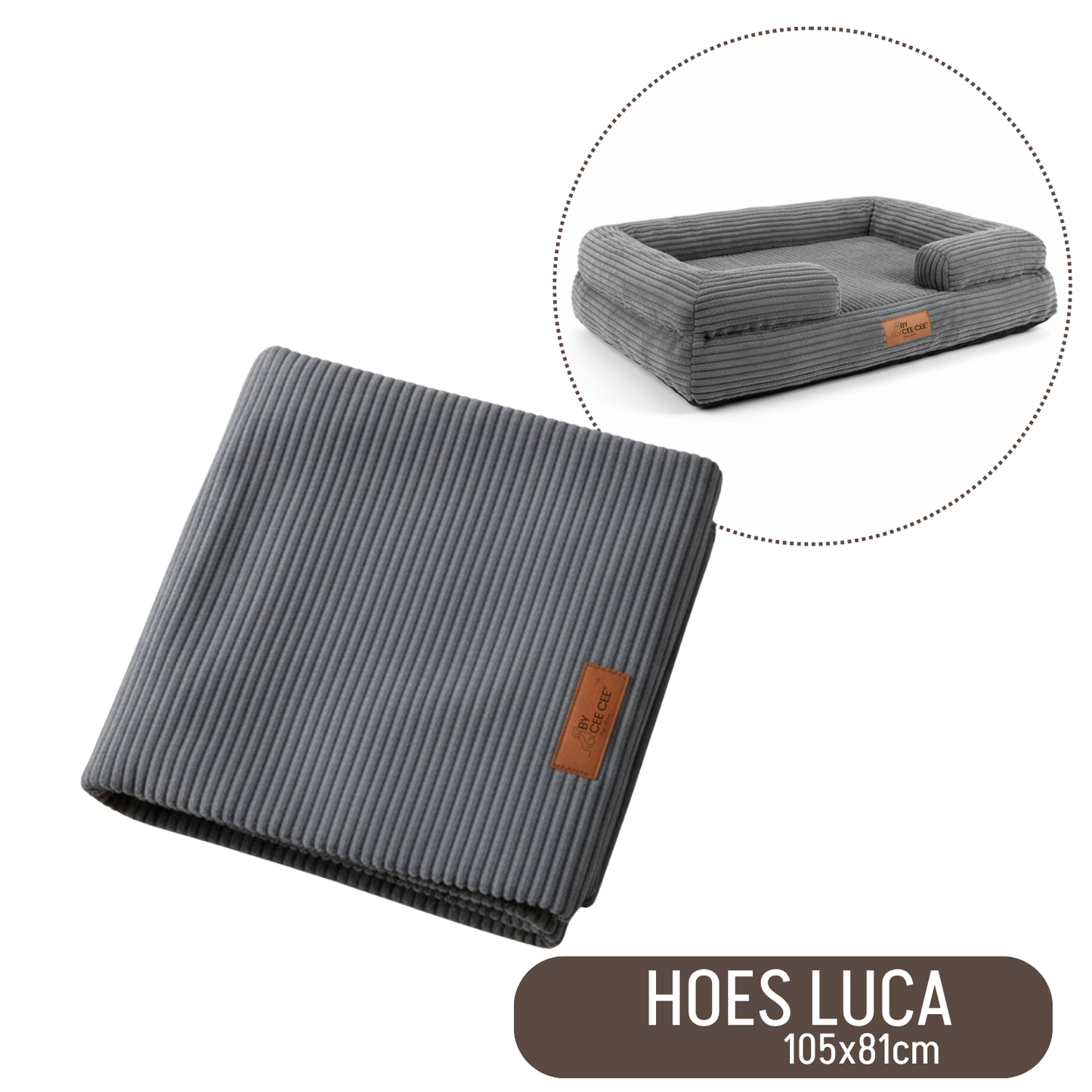 Loose Covers Orthopedic Basket 105x81cm