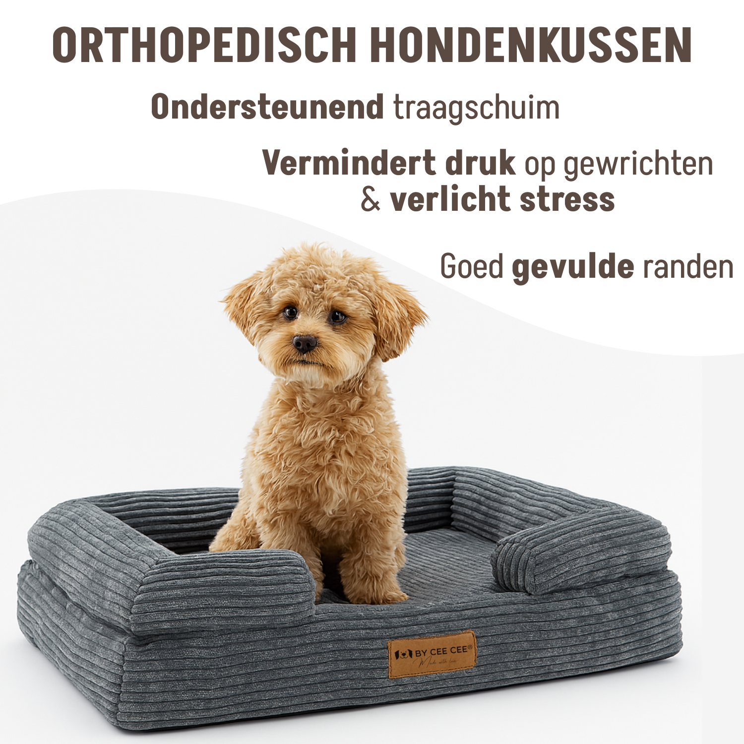 By Cee Cee Orthopedische Hondenmand