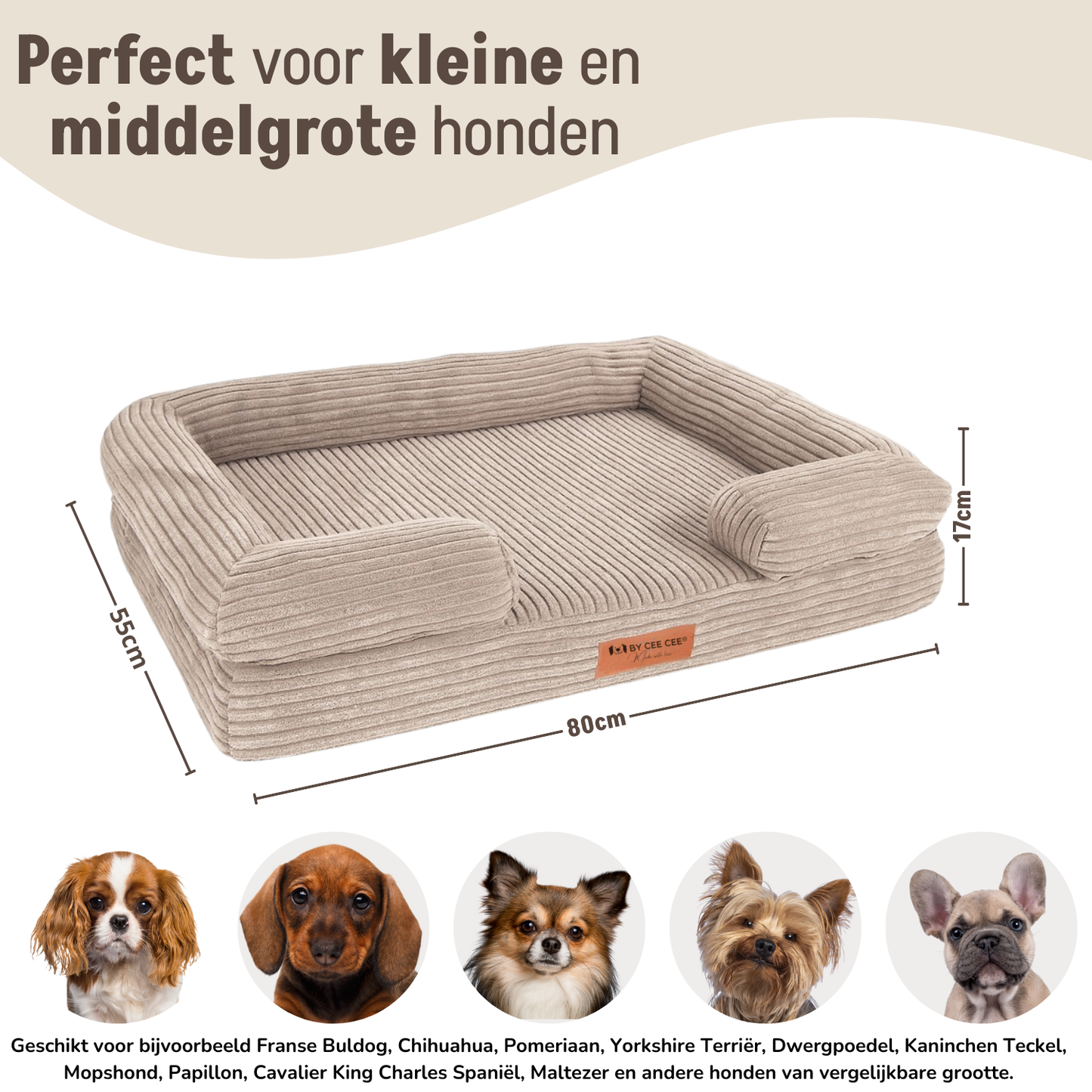 By Cee Cee Orthopedische Hondenmand