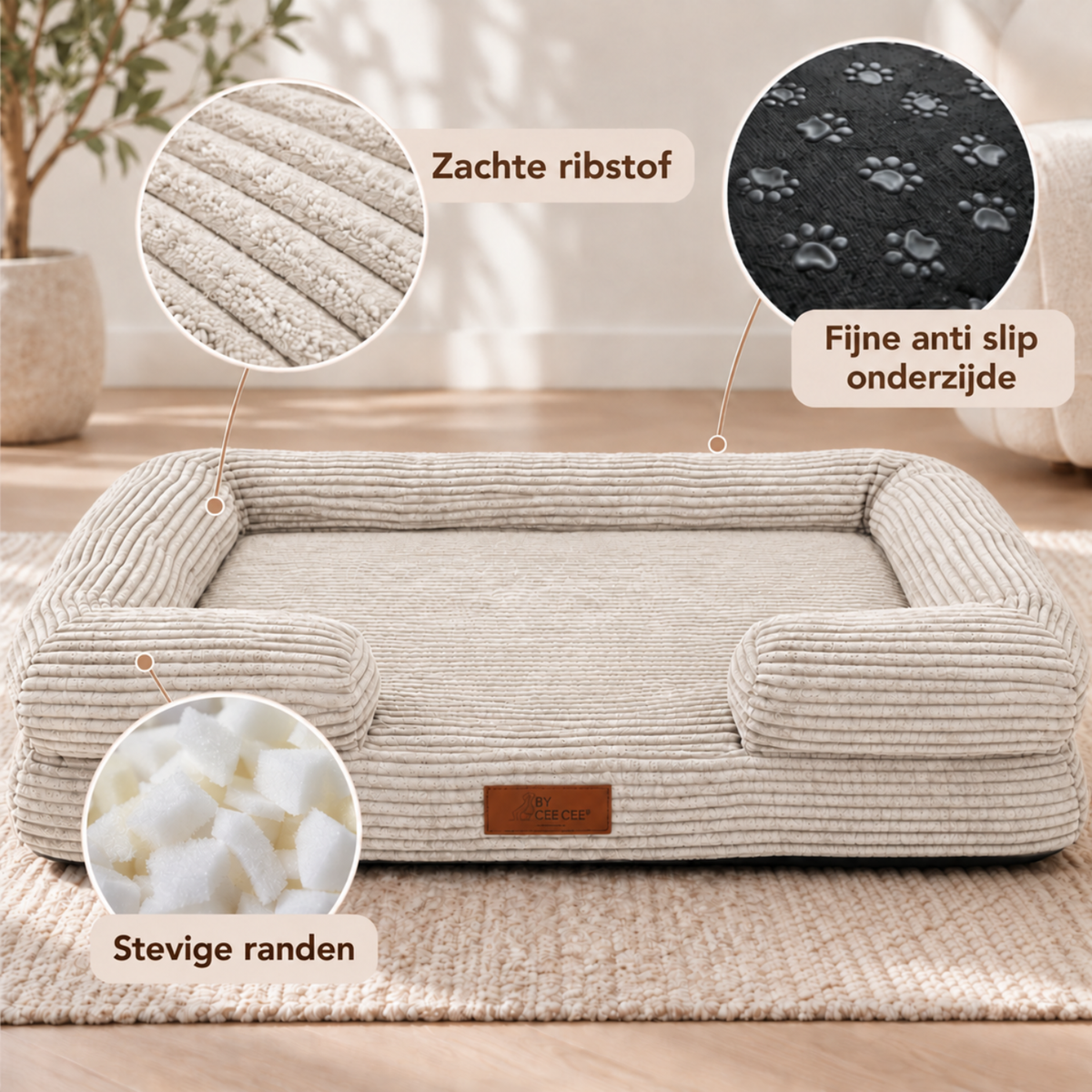 By Cee Cee Orthopedic Dog Bed