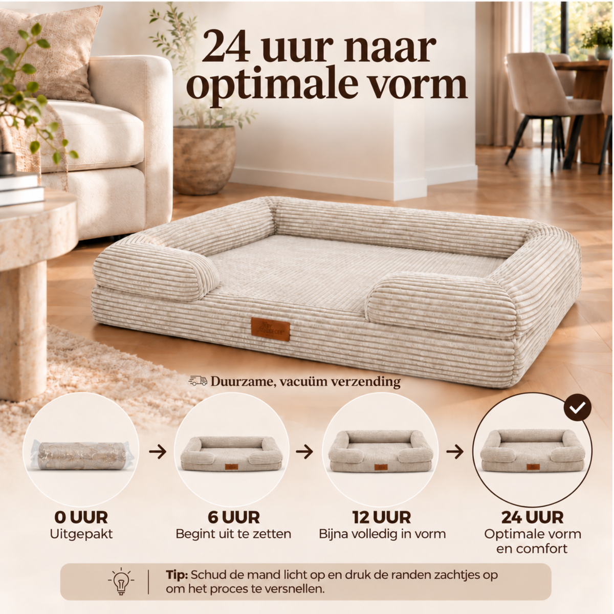 By Cee Cee Orthopedic Dog Bed