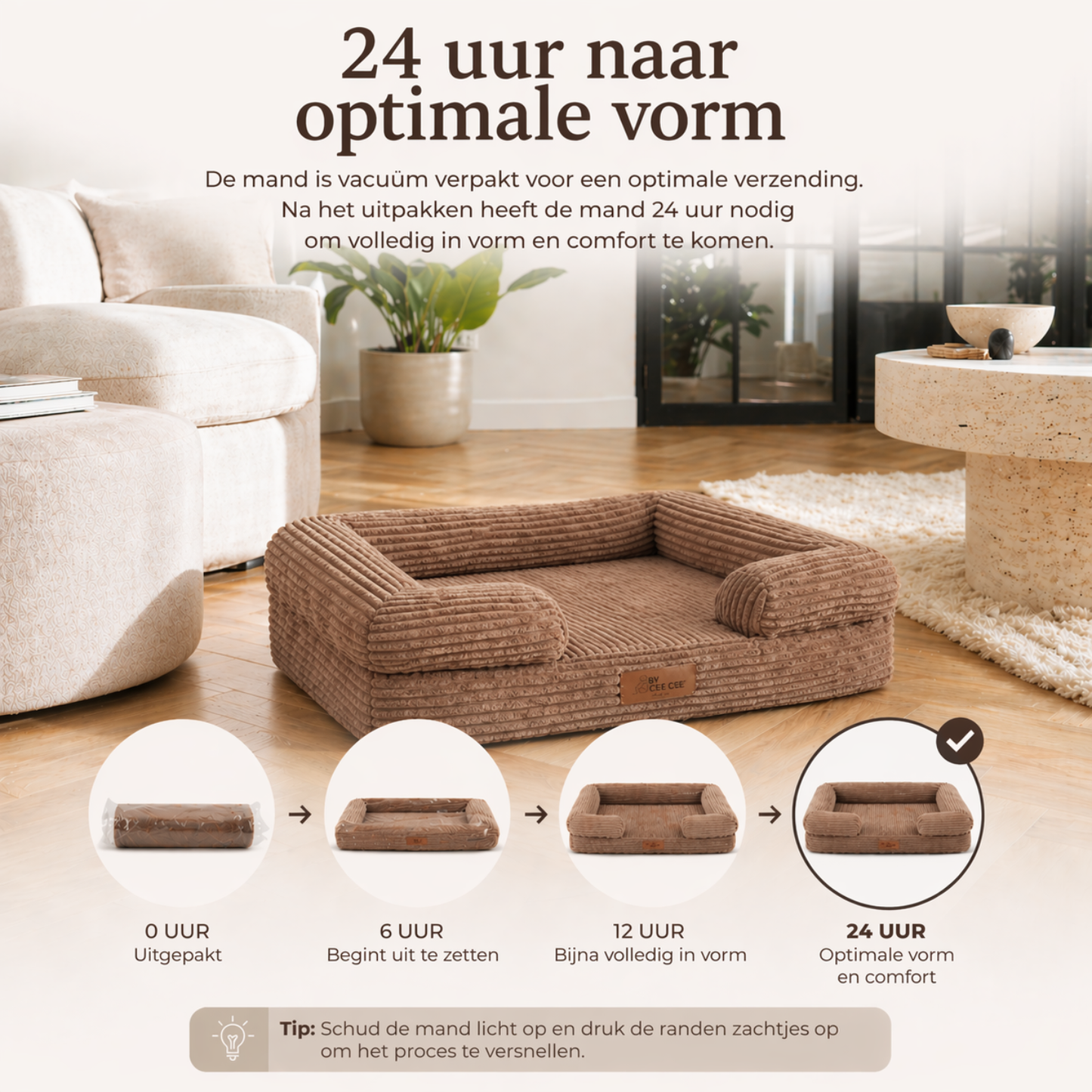By Cee Cee Orthopedic Dog Bed