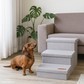 Photo of Hondentrap Stevig Model 2025  Met Opbergruimte - Trap Hond - tot 60 KG - Beige met grijs
