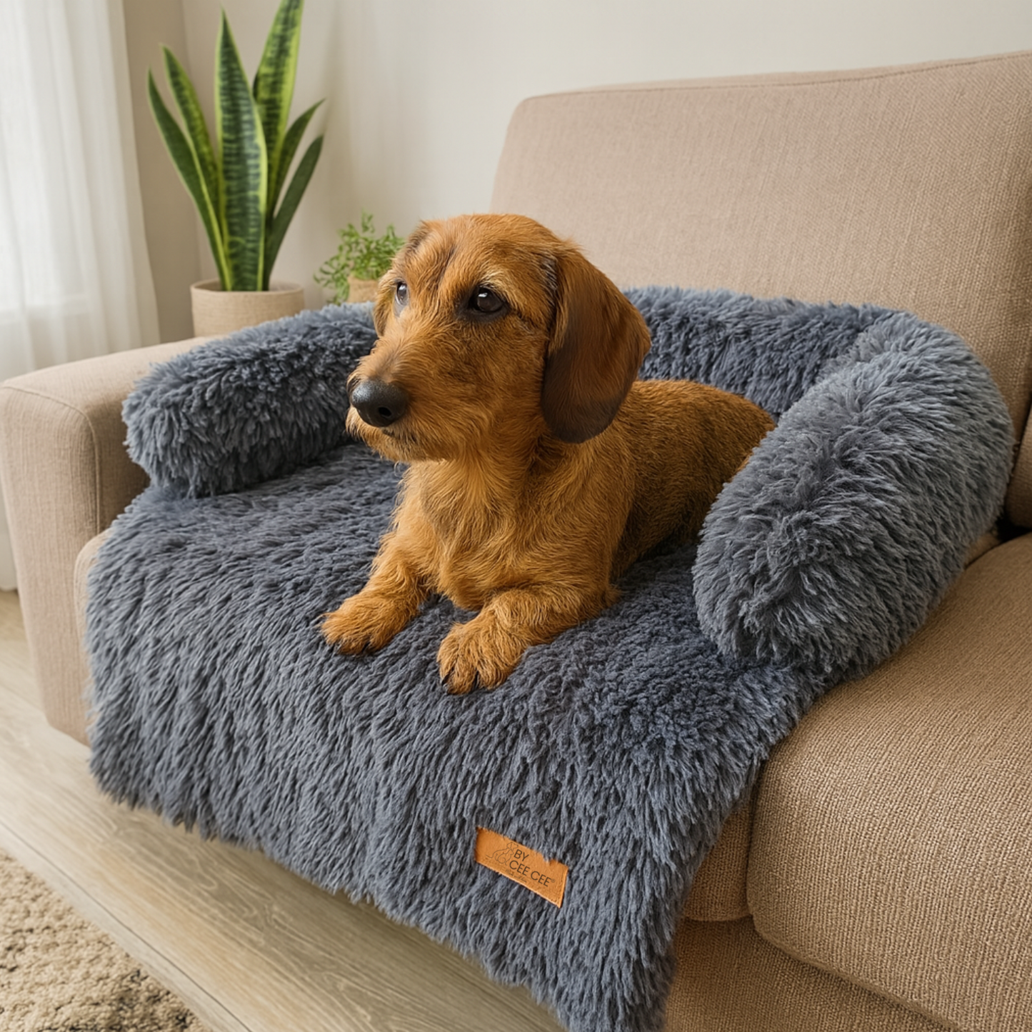 By Cee Cee Fluffy Hondendeken Bank