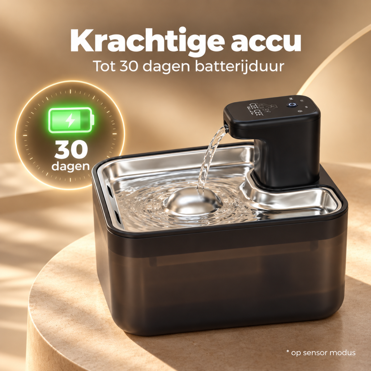 Slimme Draadloze Drinkfontein - Fluisterstil