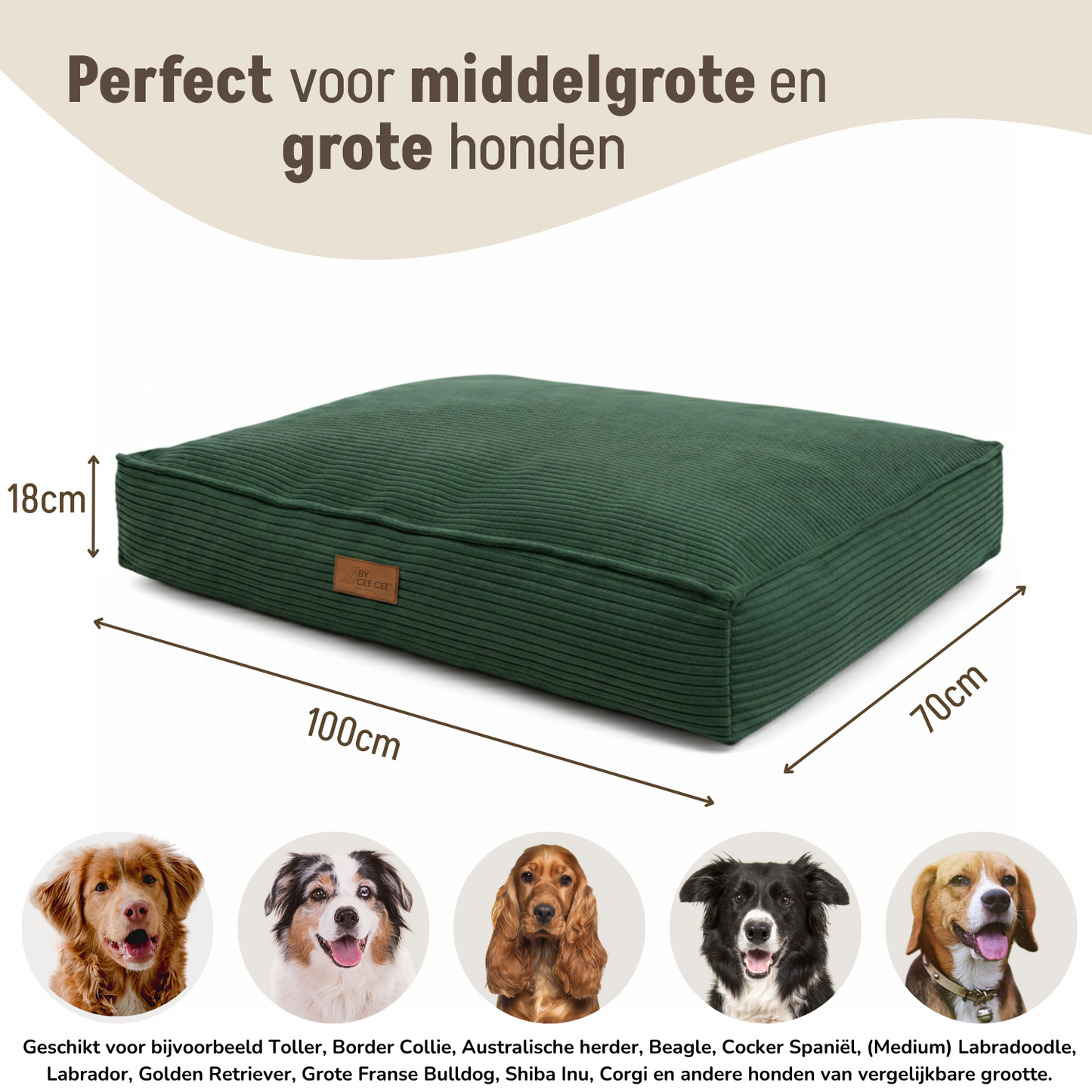 Losse Hoezen Orthopedische Rib Flakes Kussens 100x70