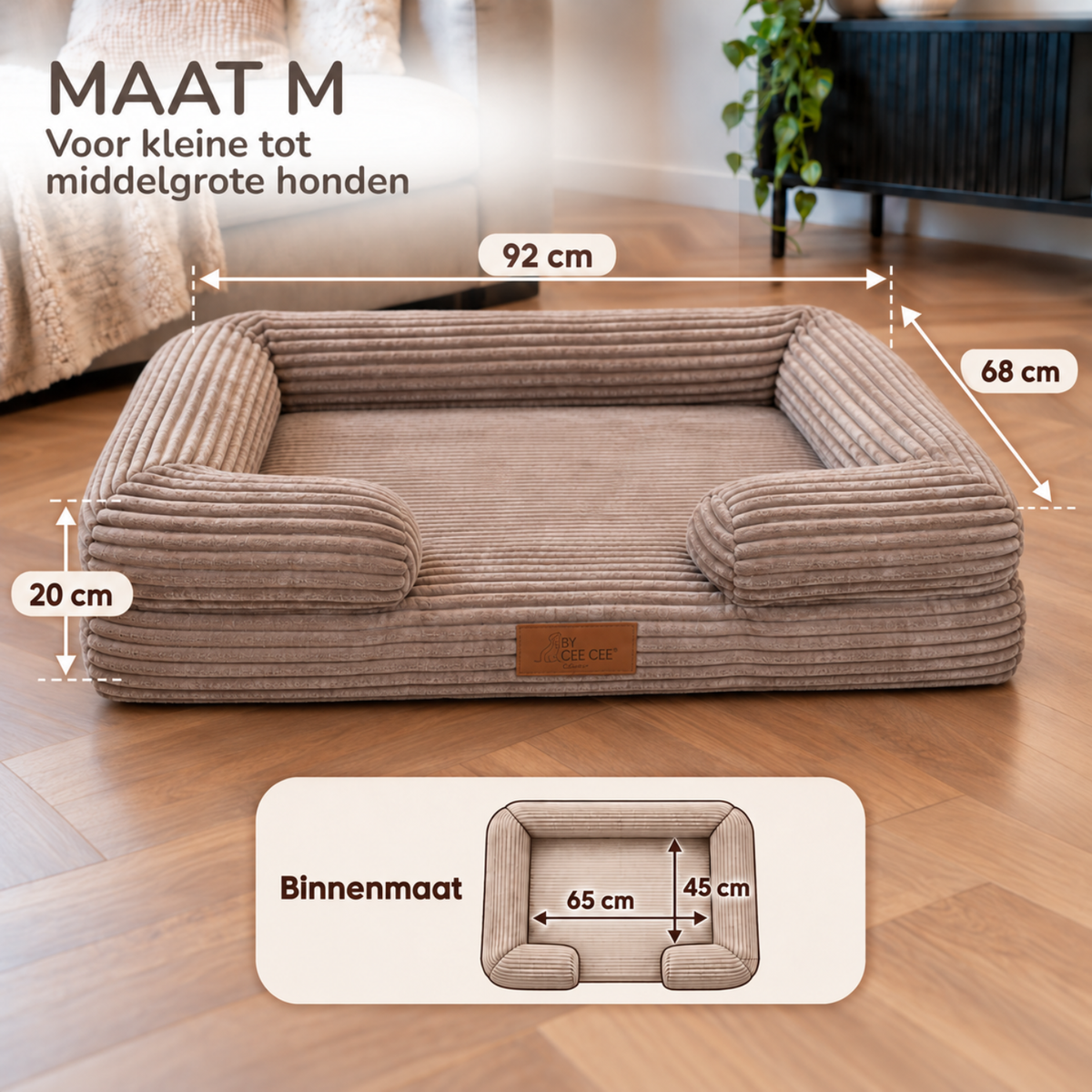 By Cee Cee Orthopädisches Hundebett