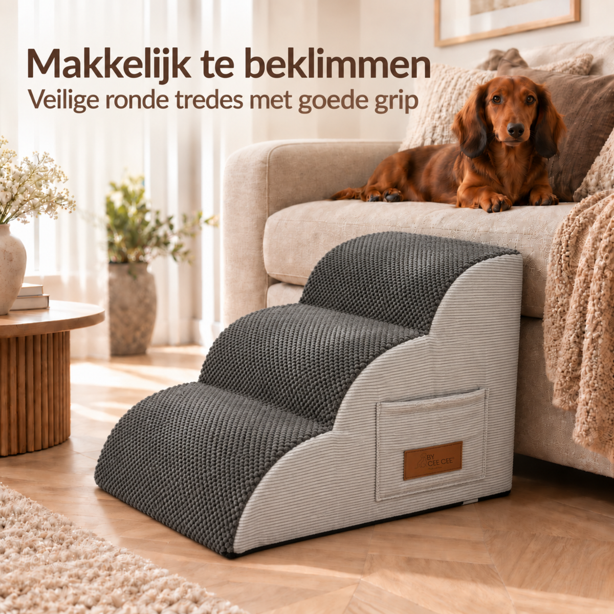 By Cee Cee Anti Slip Hondentrapje Voor Honden