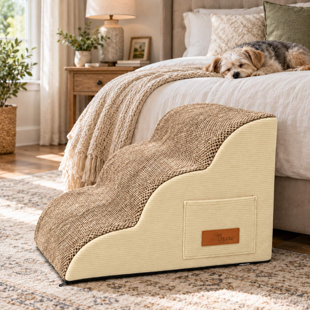 By Cee Cee Anti-Slip Dog Steps for Dogs