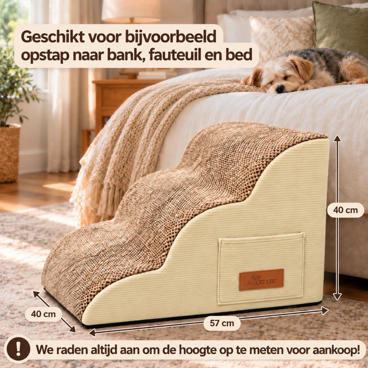 By Cee Cee Anti-Slip Dog Steps for Dogs