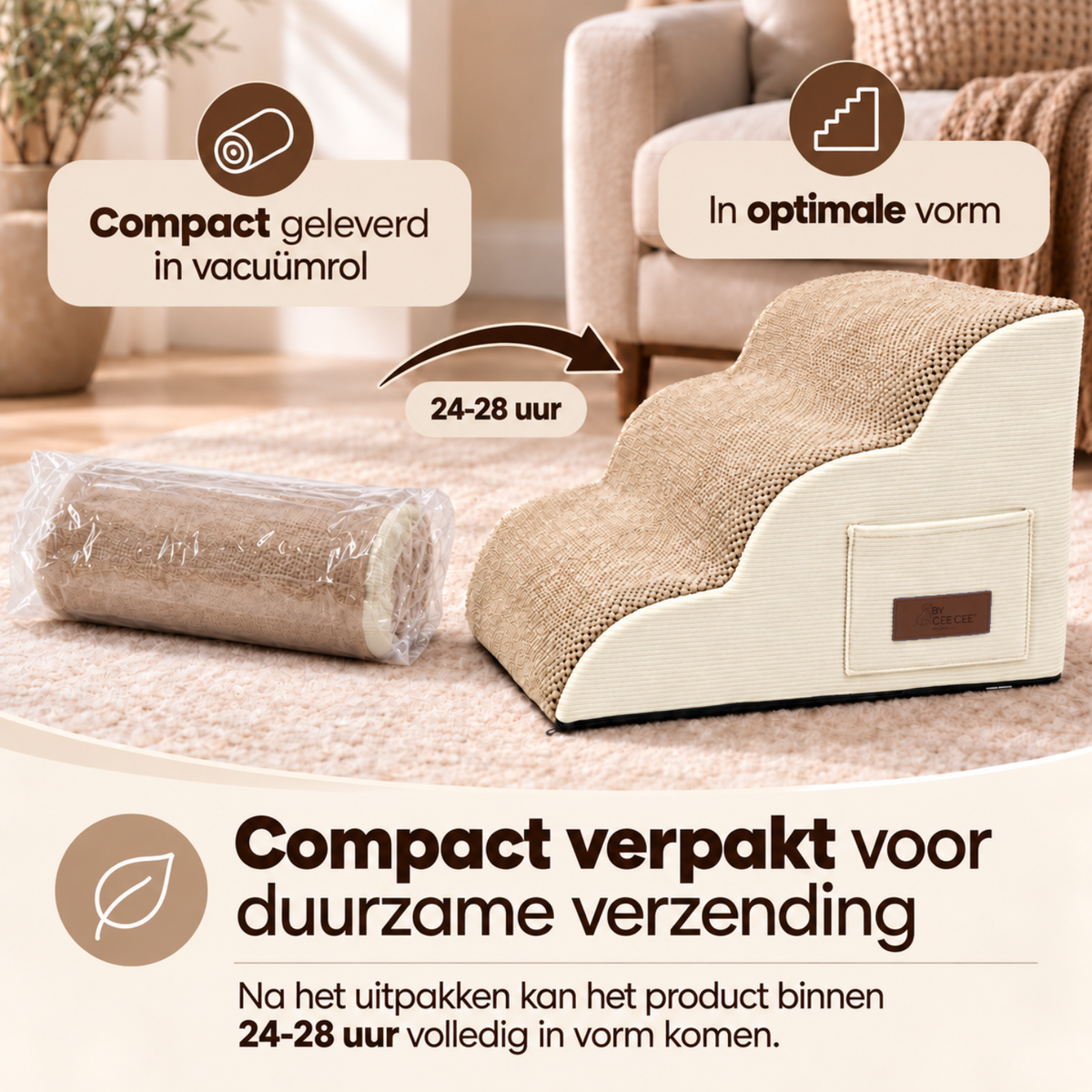By Cee Cee Anti Slip Hondentrapje Voor Honden