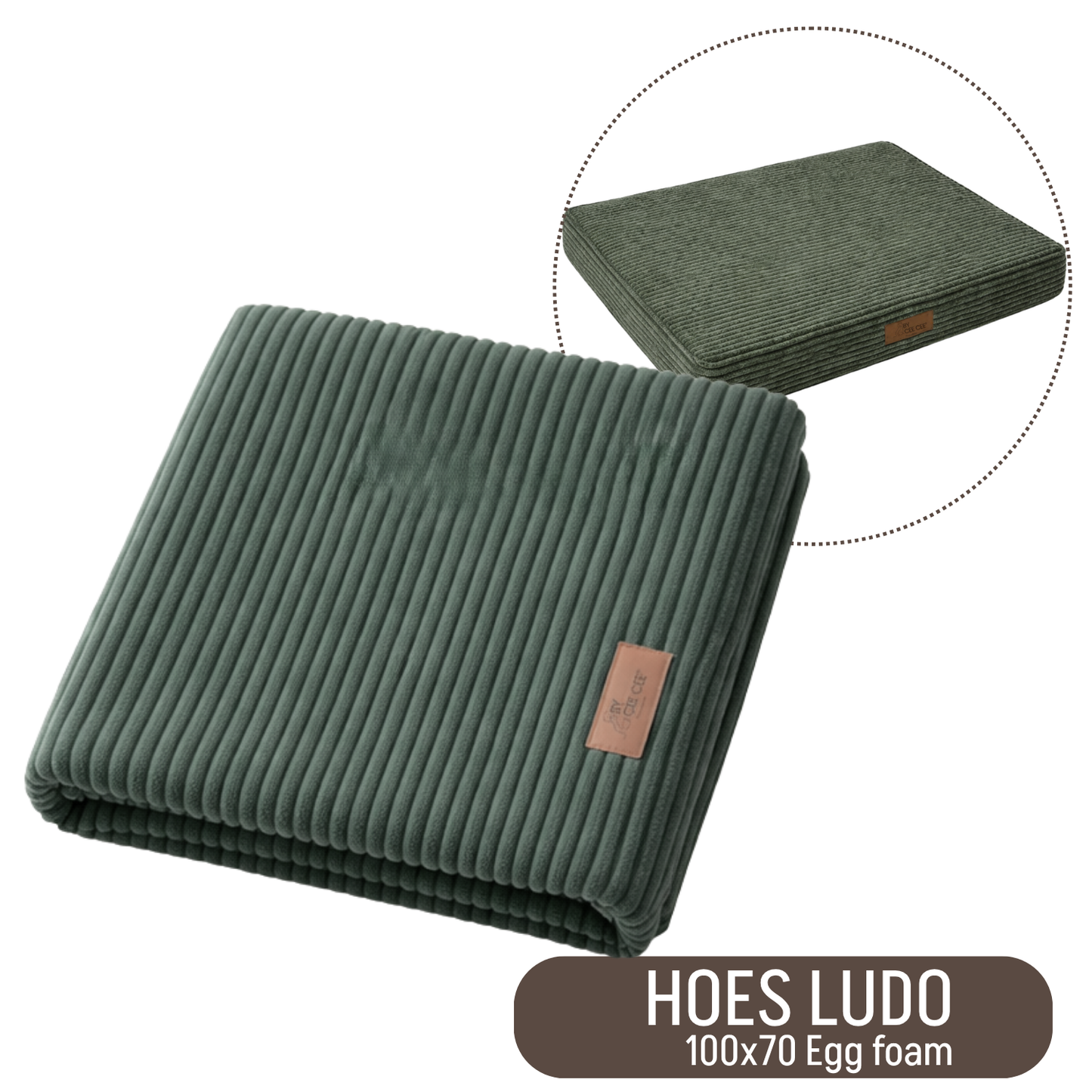 Replacement Covers Orthopedic Egg Foam Pillows 100x70