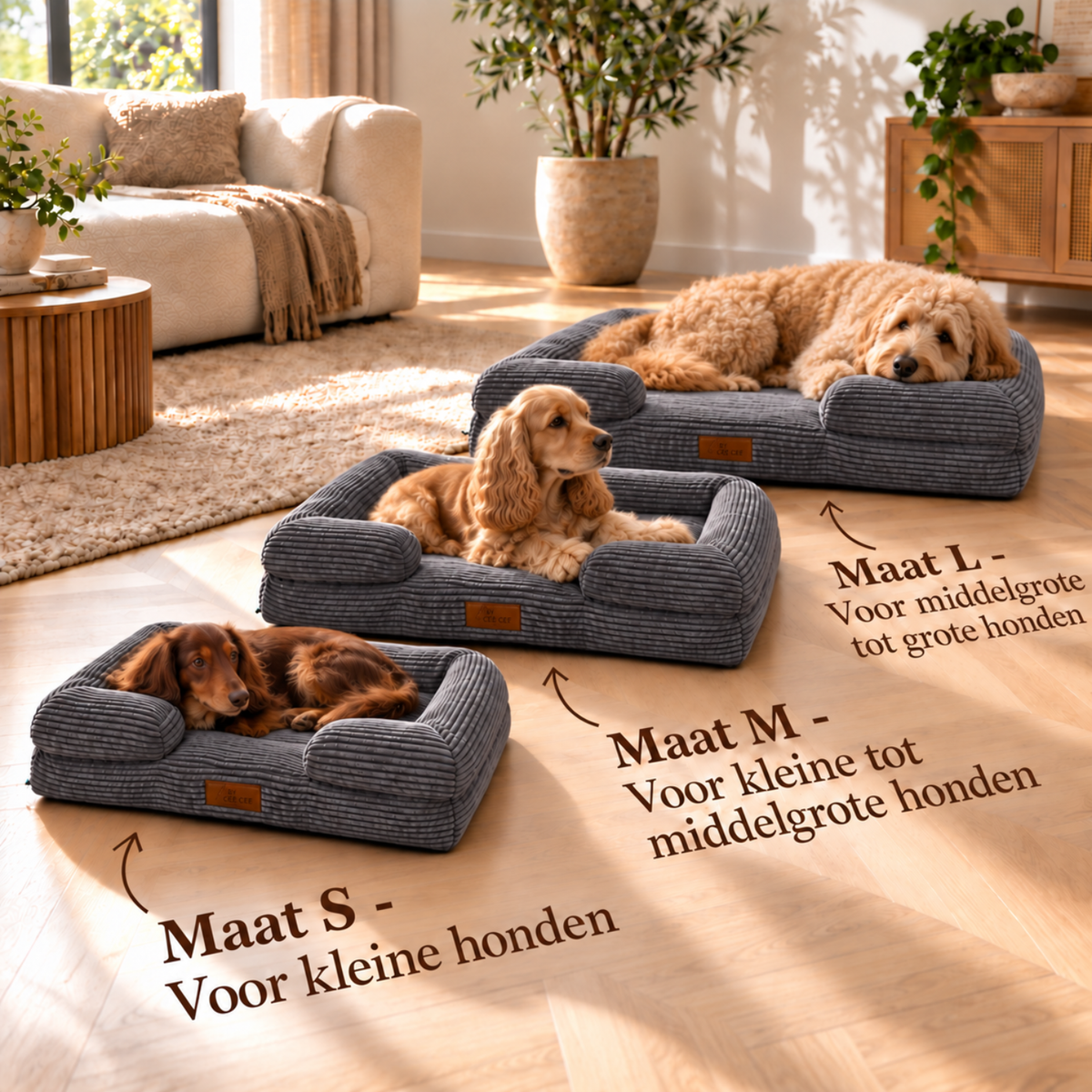 By Cee Cee Orthopedic Dog Bed