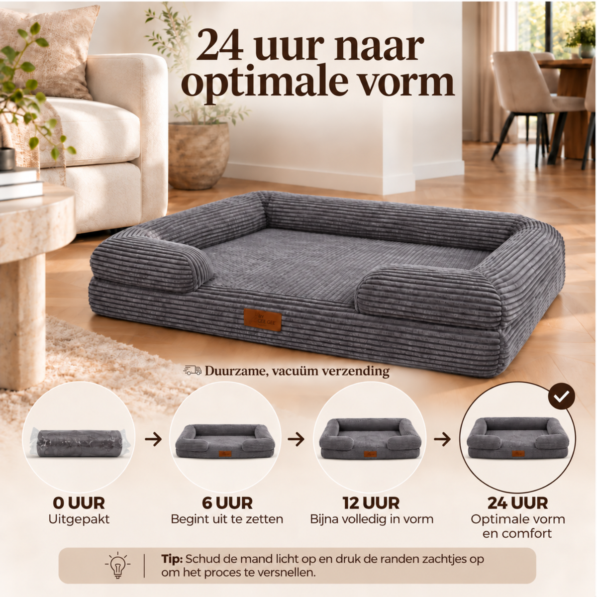 By Cee Cee Orthopedic Dog Bed