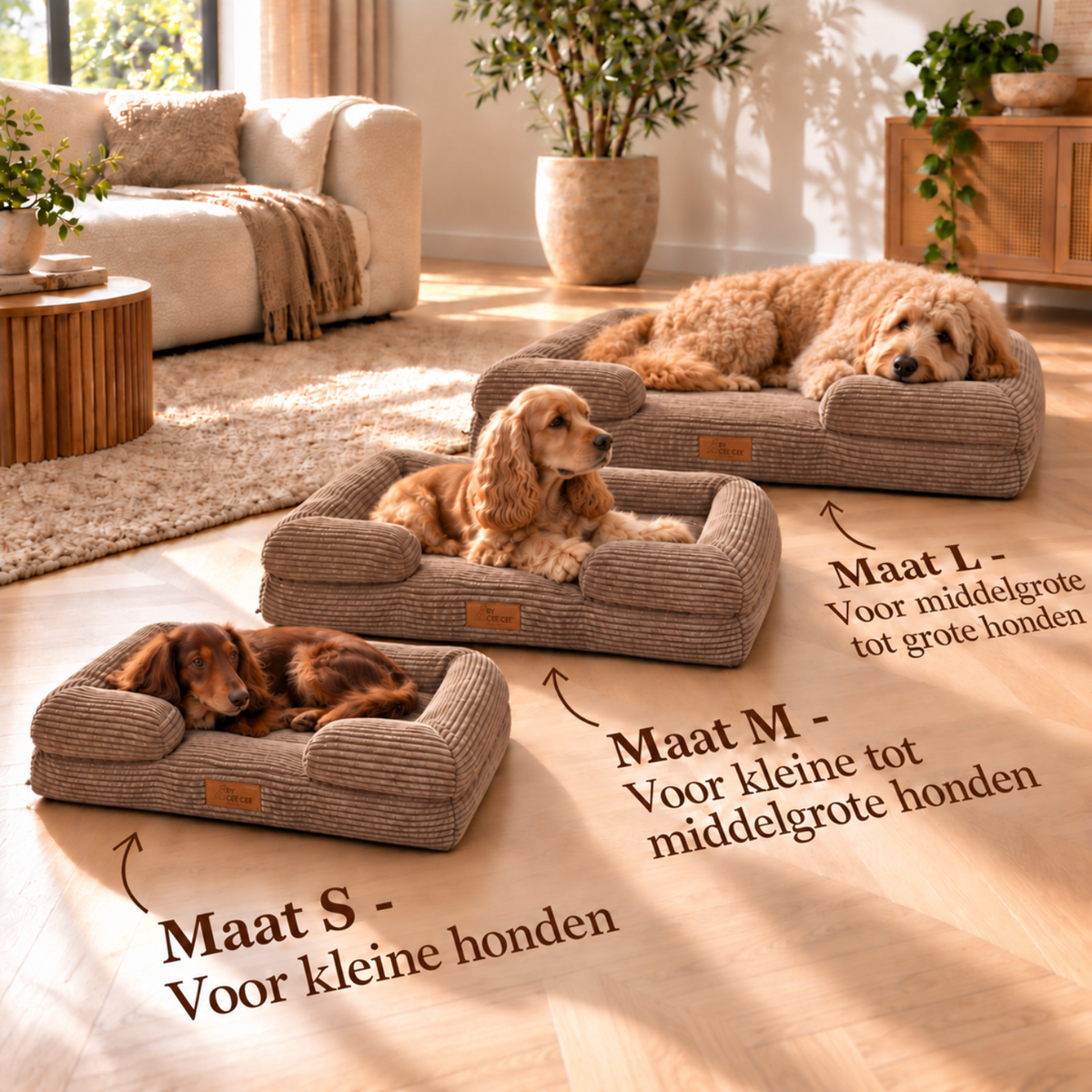 By Cee Cee Orthopedic Dog Bed