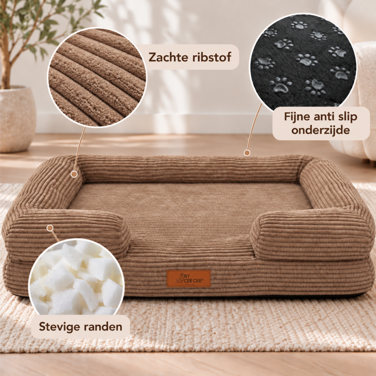 By Cee Cee Orthopedic Dog Bed