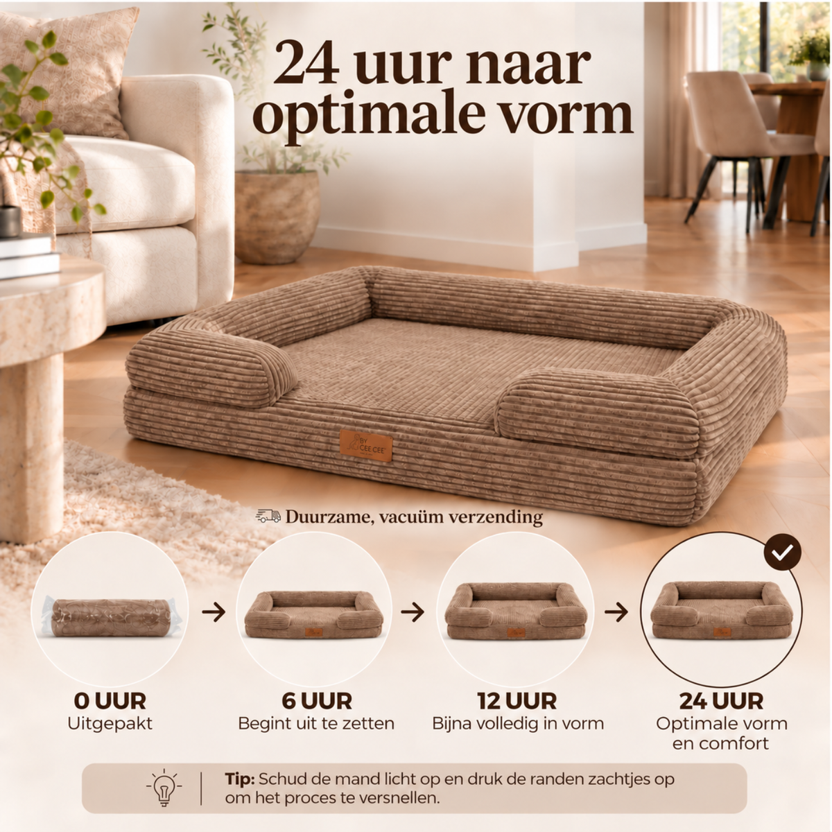 By Cee Cee Orthopedic Dog Bed