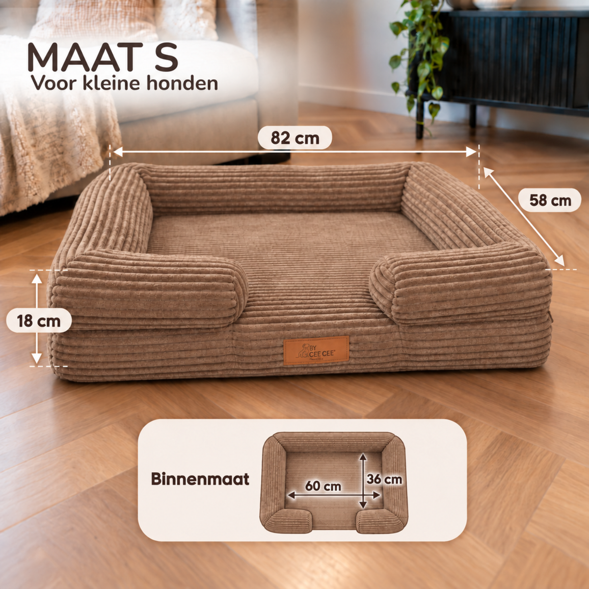 By Cee Cee Orthopedic Dog Bed