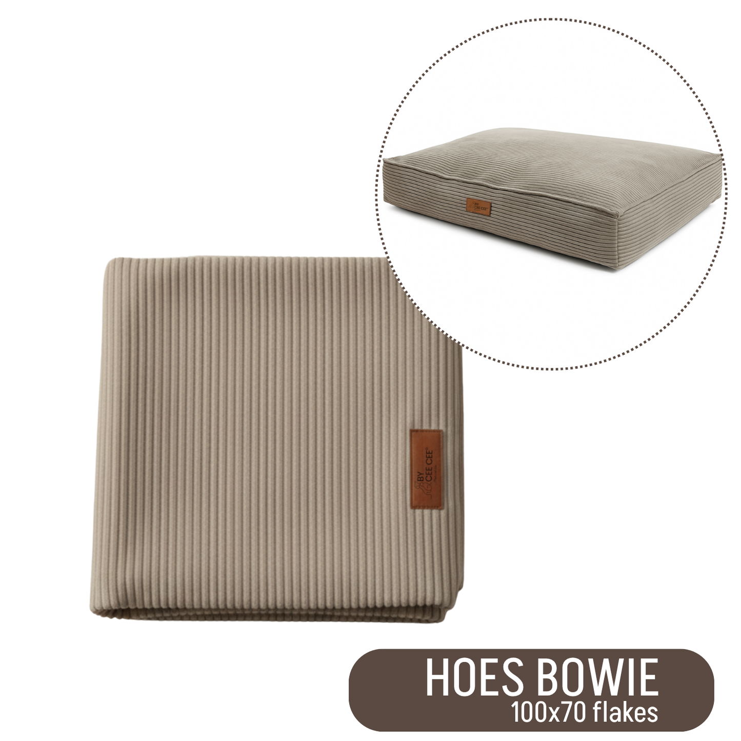 Loose Covers Orthopaedic Rib Flake Pillows 100x70